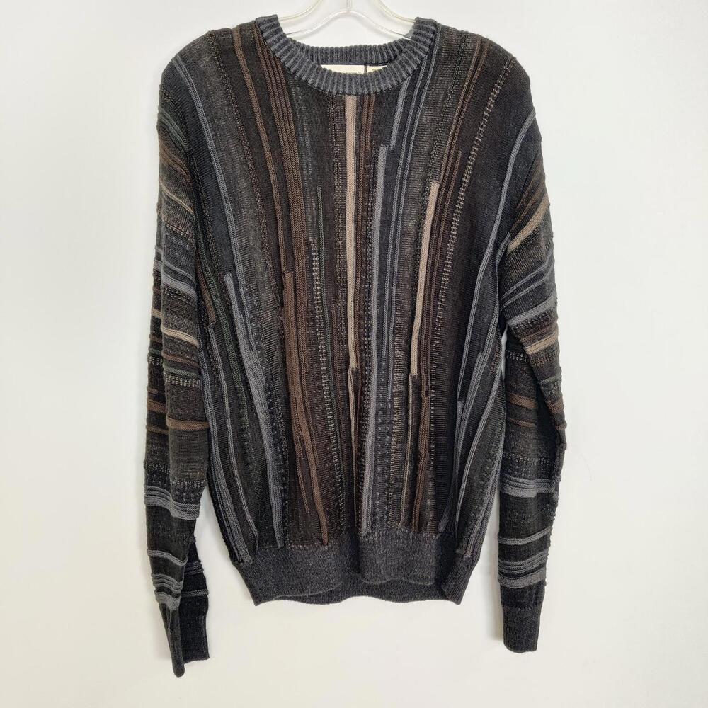 Vintage Pronto Uomo Men's Sweater Size Medium Wool Oversized